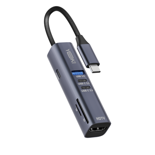 USB Hub YOKI Pocket Pro 7in1 YK-HPP3CACH1