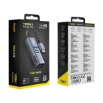 Купити USB Hub YOKI Pocket Pro 7in1 YK-HPP3CACH1, 2