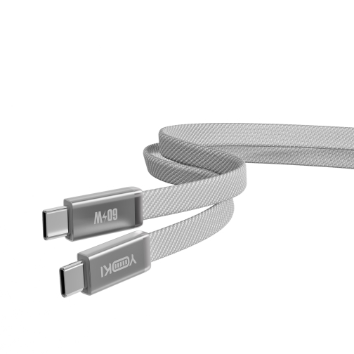 Купити Кабель USB YOKI AI65 AIR Type-C to Type-C 60W 1.2m, 5