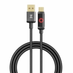 Купити Кабель USB YOKI SM33 SMART PULSE Type-C 3A 1.2m