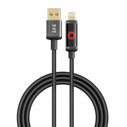 Купити Кабель USB YOKI SM33 SMART PULSE to iP 2,4A 1.2m