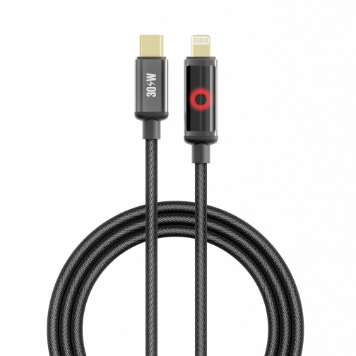 Купити Кабель USB YOKI SM33 SMART PULSE Type-C to iP 30W 1.2m