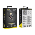 Купити Кабель USB YOKI SM33 SMART PULSE to iP 2,4A 1.2m, 3