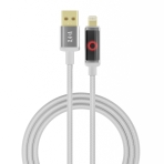 Купити Кабель USB YOKI SM33 SMART PULSE to iP 2,4A 1.2m, 4