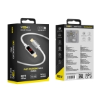 Купити Кабель USB YOKI SM33 SMART PULSE Type-C to Type-C 60W 1.2m, 2
