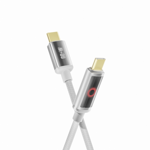 Купити Кабель USB YOKI SM33 SMART PULSE Type-C to Type-C 60W 1.2m, 6