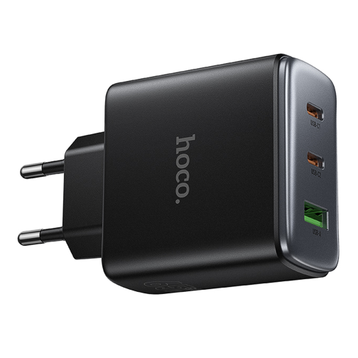 Мережевий Зарядний Пристрій Hoco C160A 2USB-C/1USB QC/PD65W превью 6