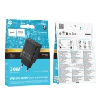 Купить Сетевое Зарядное Устройство Hoco CS95A 1USB/1USB-C QC/PD 30W, 2