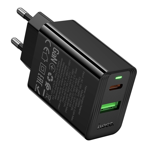 Купить Сетевое Зарядное Устройство Hoco CS95A 1USB/1USB-C QC/PD 30W, 5