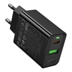 Купить Сетевое Зарядное Устройство Hoco CS95A 1USB/1USB-C QC/PD 30W, 5