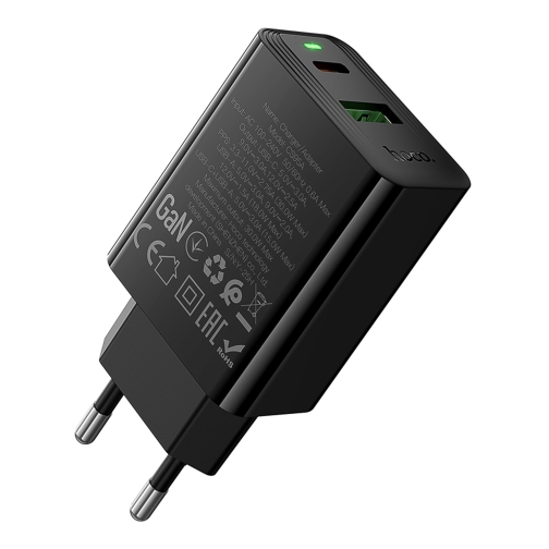 Купить Сетевое Зарядное Устройство Hoco CS95A 1USB/1USB-C QC/PD 30W, 6