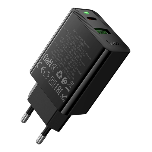Сетевое Зарядное Устройство Hoco CS95A 1USB/1USB-C QC/PD 30W превью 6
