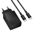 Купити Мережевий Зарядний Пристрій Borofone BAS73A 1USB-C PD/QC 20W+Type-C to Type-C, 5