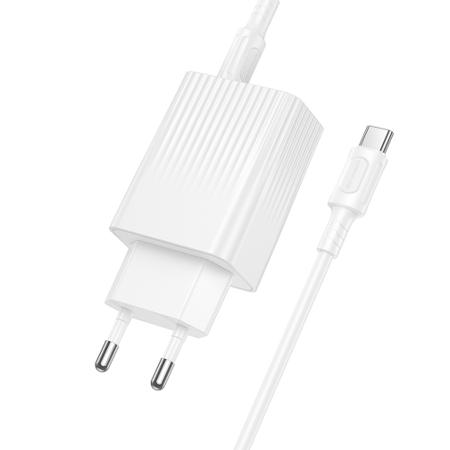 Купить Сетевое Зарядное Устройство Borofone BAS74A 1USB-C/1USB PD/QC 20W+Type-C to Type-C, 6