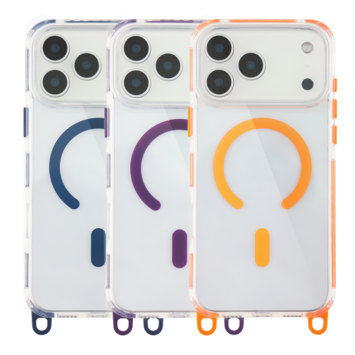Чохол TPU+PC LanyardCase with MagSafe для iPhone 17 Pro