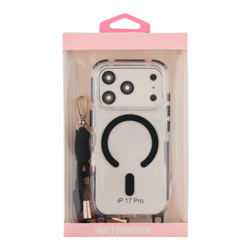 Чохол TPU+PC LanyardCase with MagSafe для iPhone 17 Pro превью 3