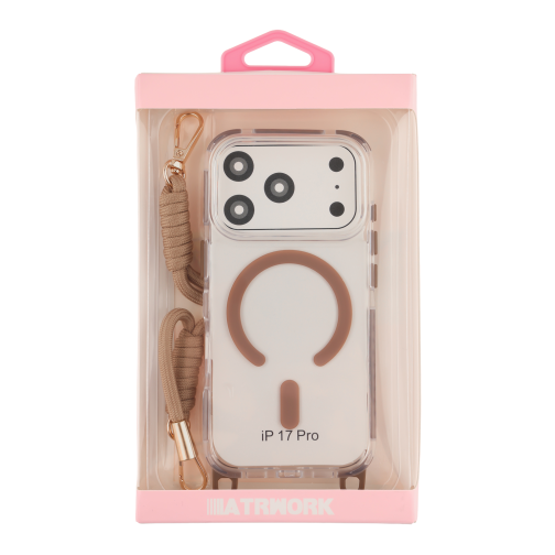 Чохол TPU+PC LanyardCase with MagSafe для iPhone 17 Pro превью 5
