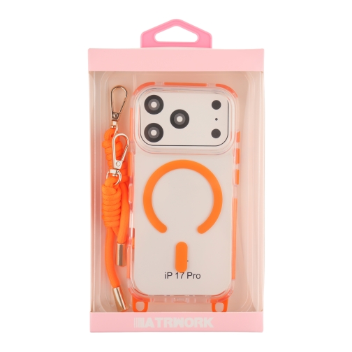 Купити Чохол TPU+PC LanyardCase with MagSafe для iPhone 17 Pro, 7
