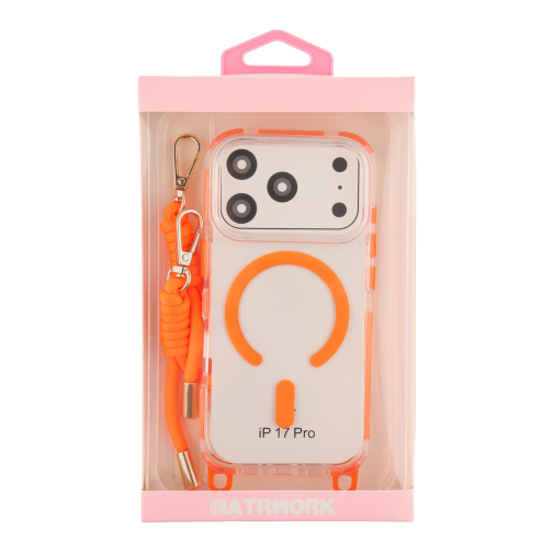 Чохол TPU+PC LanyardCase with MagSafe для iPhone 17 Pro превью 7