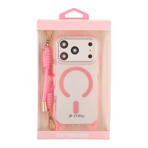 Купити Чохол TPU+PC LanyardCase with MagSafe для iPhone 17 Pro, 8