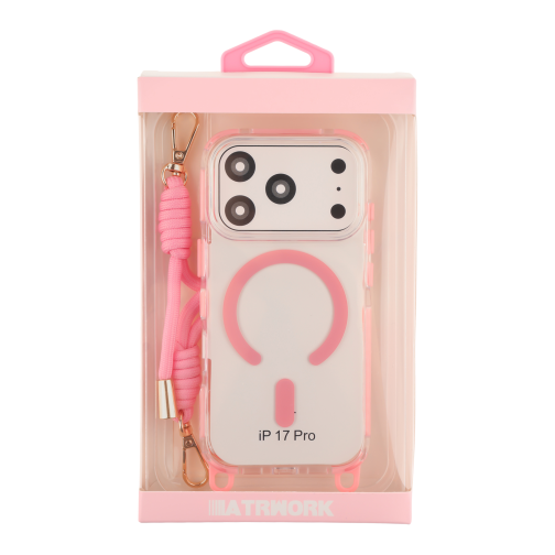 Чохол TPU+PC LanyardCase with MagSafe для iPhone 17 Pro превью 8