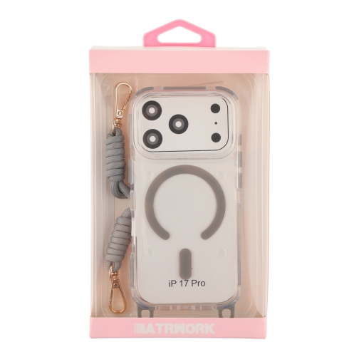 Купити Чохол TPU+PC LanyardCase with MagSafe для iPhone 17 Pro, 9
