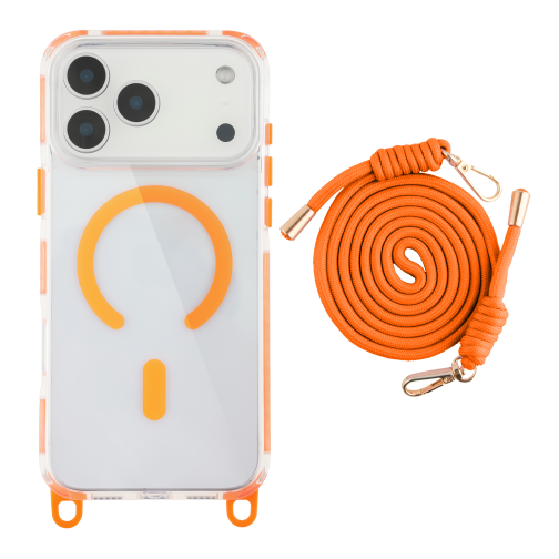 Чохол TPU+PC LanyardCase with MagSafe для iPhone 17 Pro Max превью 15