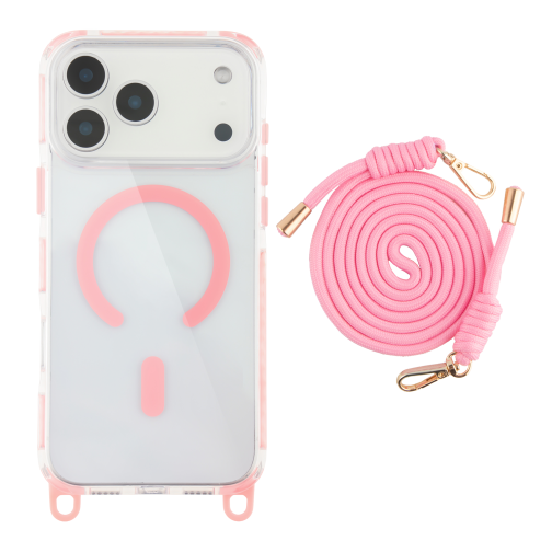 Чохол TPU+PC LanyardCase with MagSafe для iPhone 17 Pro превью 16