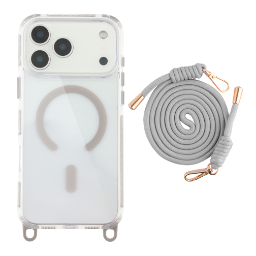 Чохол TPU+PC LanyardCase with MagSafe для iPhone 17 Pro превью 17