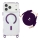 Купити Чохол TPU+PC LanyardCase with MagSafe для iPhone 17 Pro Dark Purle