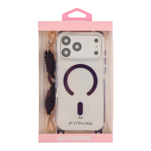 Чохол TPU+PC LanyardCase with MagSafe для iPhone 17 Pro Max превью 4