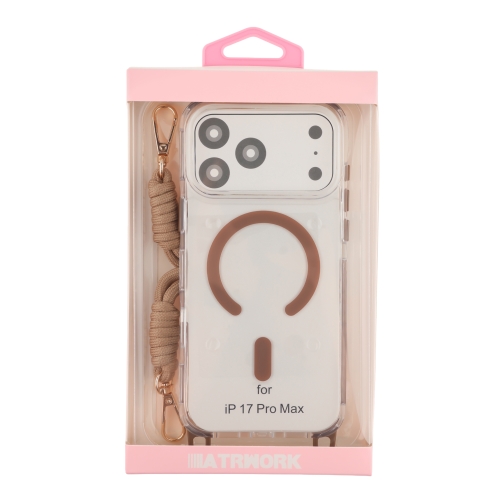Купити Чохол TPU+PC LanyardCase with MagSafe для iPhone 17 Pro Max, 5