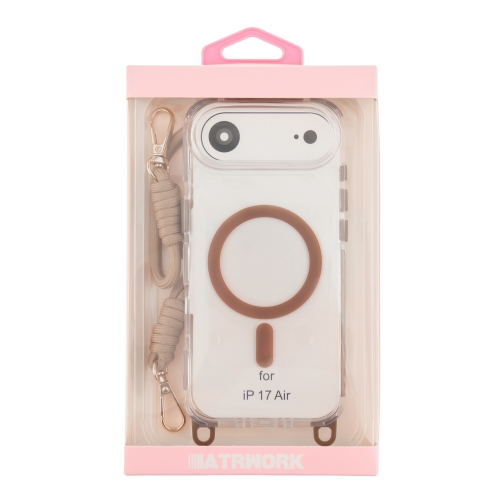 Купити Чохол TPU+PC LanyardCase with MagSafe для iPhone 17 Air, 4