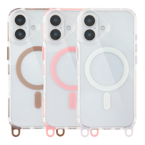 Чохол TPU+PC LanyardCase with MagSafe для iPhone 17