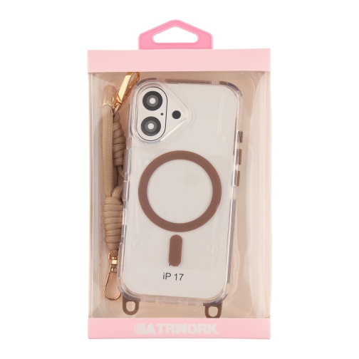Купити Чохол TPU+PC LanyardCase with MagSafe для iPhone 17, 4