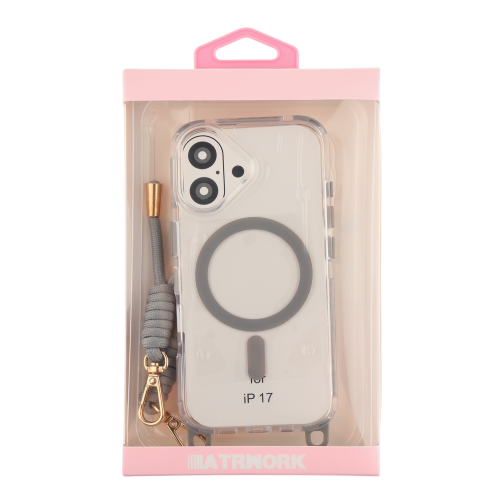 Чохол TPU+PC LanyardCase with MagSafe для iPhone 17 превью 6