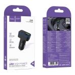 Купити Автомобільний Зарядний Пристрій Hoco Z63B 1USB QC18W/1USB-C PD30W Total 48W Display, 2