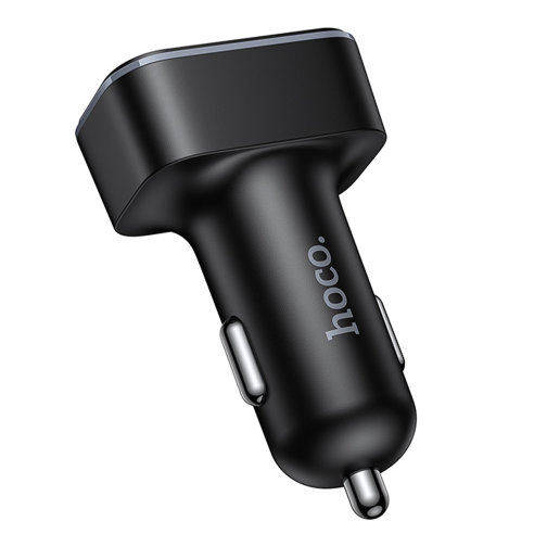 Автомобільний Зарядний Пристрій Hoco Z63B 1USB QC18W/1USB-C PD30W Total 48W Display превью 5