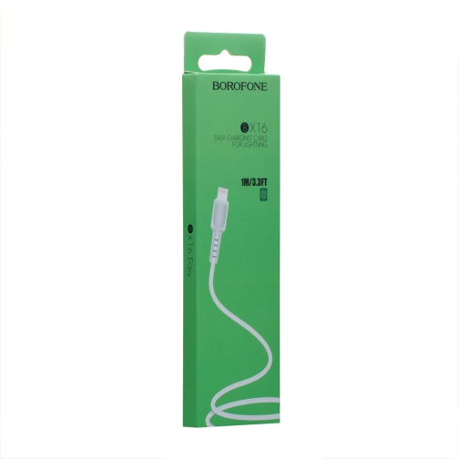 Купити Кабель USB Borofone BX16 Lightning М'ята упаковка