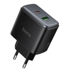 Купити Мережевий Зарядний Пристрій Hoco C158A 1USB-C/1USB QC/PD45W GAN