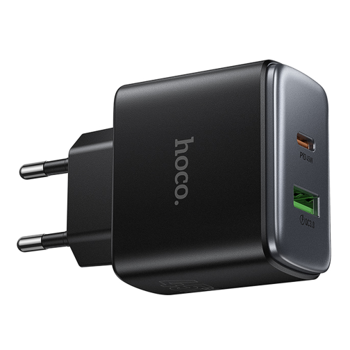 Мережевий Зарядний Пристрій Hoco C158A 1USB-C/1USB QC/PD45W GAN превью 6