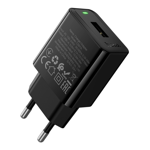 Мережевий Зарядний Пристрій Hoco CS91A 1USB 2.1A превью 4