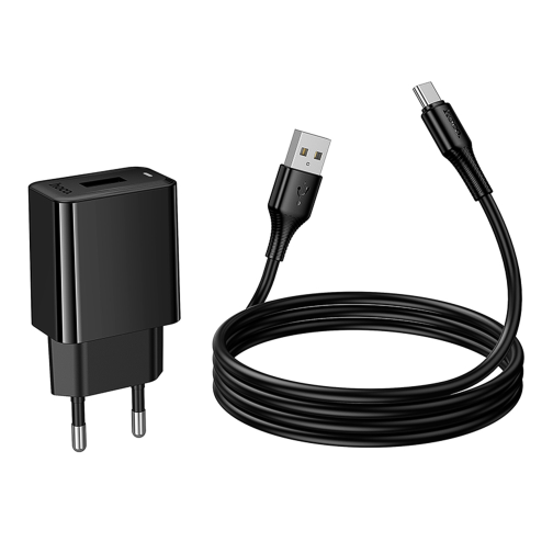 Мережевий Зарядний Пристрій Hoco CS91A 1USB 2.1A+USB to Type-C превью 7