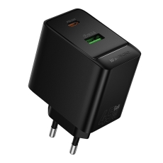 Купити Мережевий Зарядний Пристрій Borofone BAS16A 1USB-C/1USB QC/PD 45W GAN