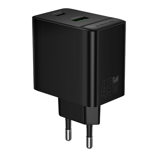 Мережевий Зарядний Пристрій Borofone BAS16A 1USB-C/1USB QC/PD 45W GAN превью 5