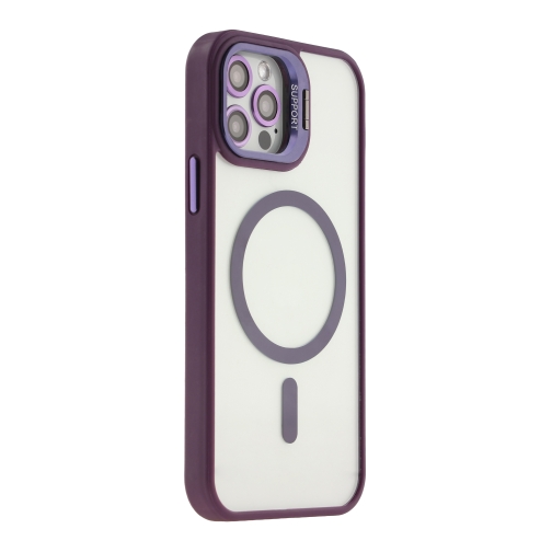 Купити Чохол TPU+PC+Metal Stand Case with MagSafe and Camera Lenses для iPhone 12/12 Pro, 8