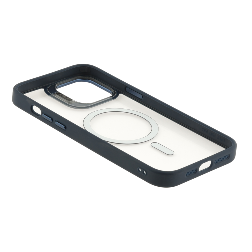 Чехол TPU+PC+Metal Stand Case with MagSafe and Camera Lenses для iPhone 12 Pro Max превью 14
