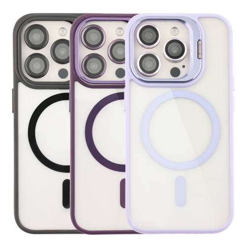 Купить Чехол TPU+PC+Metal Stand Case with MagSafe and Camera Lenses для iPhone 13 Pro