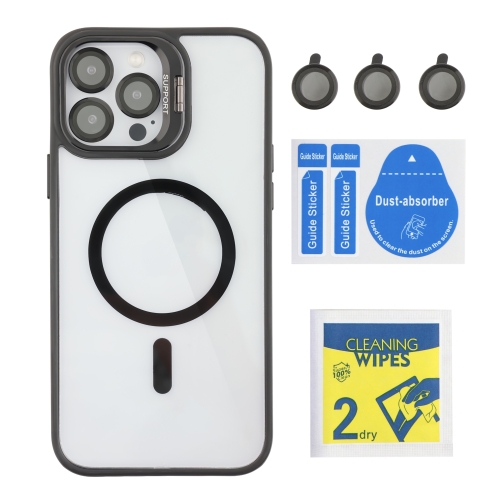 Купить Чехол TPU+PC+Metal Stand Case with MagSafe and Camera Lenses для iPhone 13 Pro, 7