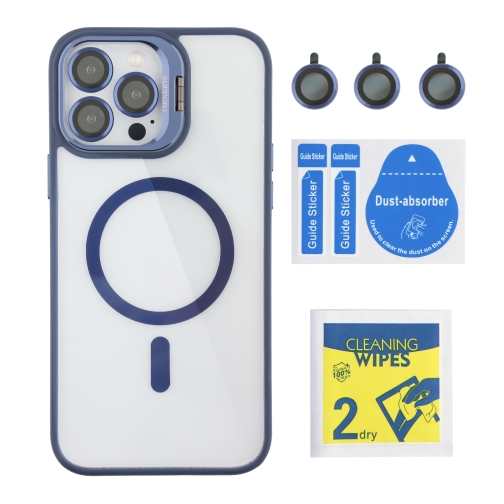 Купить Чехол TPU+PC+Metal Stand Case with MagSafe and Camera Lenses для iPhone 13 Pro, 8